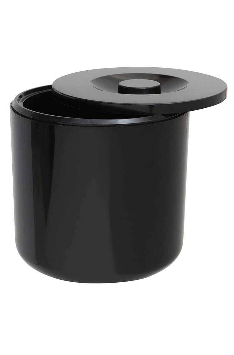 Round Ice Bucket Black (3502)
